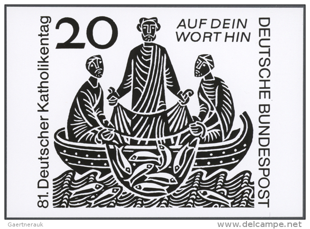 1966, Bundesrepublik Deutschland, "81. Deutscher Katholikentag" Und "Kardinal Graf Galen", Lot Von Zw&ouml;lf S/w... - Autres & Non Classés