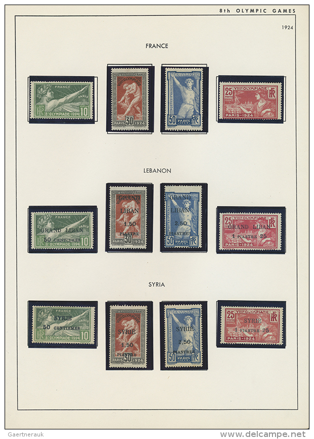 1896/1964, Mint Collection Of Stamps And Souvenir Sheets On Album Pages, Incl. Imperforate Issues. (D+) - Autres & Non Classés