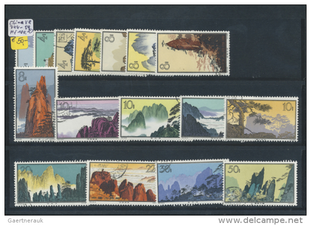 1900/2005 (ca.), GEOGRAPHY, LANDSCAPE, Extensive Thematic Selection In 4 Big Ring Binders With Stamps From All Over... - Géographie