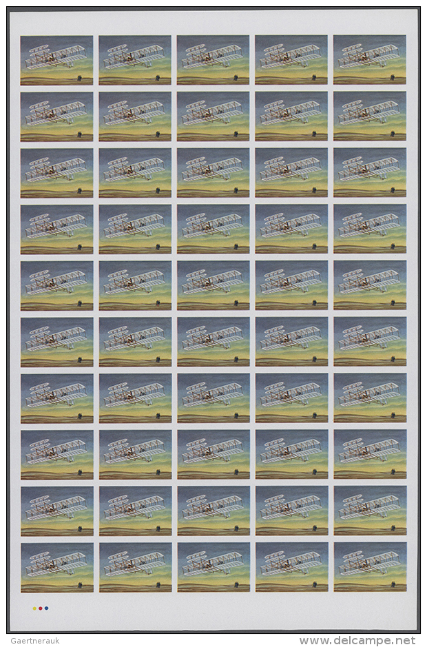 1978, Samoa. Progressive Proofs Set Of Sheets For The Complete Issue AVIATION PROGRESS. The Issue Consists Of 4... - Avions