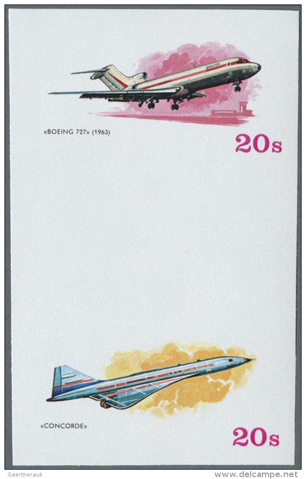 1960/1990 (ca.), Assortment Of 107 Positions Incl. Specialities On Presentation Cards. Retail Price $1793. (D) - Avions