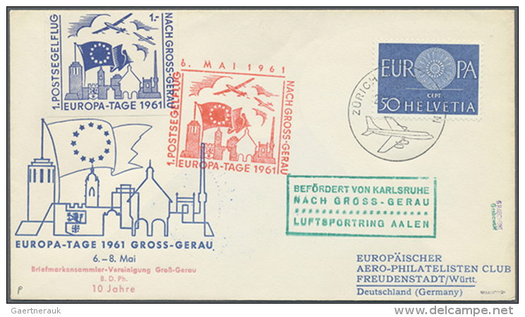 1947/1988, Eine Sammlung In 3 Briefealben Mit Ca. 230 Belegen, Mit Marken Und Stempeln Zu Ehren Der... - Autres & Non Classés