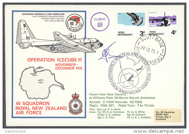 1928/2012, Collection Of Apprx. 200 Covers, Mainly With Frankins NZ/Ross Dependency, Showing A Good Diversity Of... - Autres & Non Classés