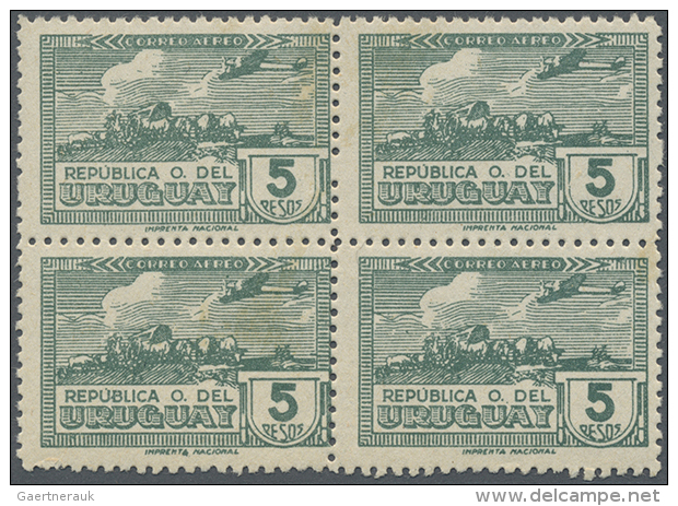 1920/1944, Airmails Worldwide, Mint Accumulation Of Better Issues Resp. Specialities, E.g. Better Stamps Uruguay,... - Andere & Zonder Classificatie