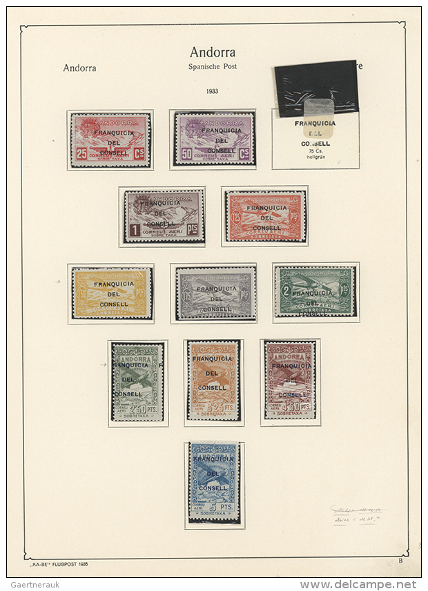1910/1933 (ca.), Collection Of Apprx. 100 Vignettes/semi-officials/private Issues, Containing France, GB, Spanish... - Autres - Europe