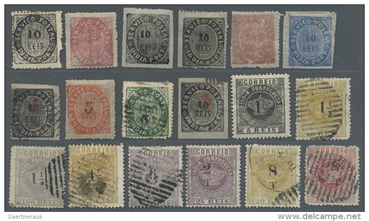 1880/1954 (ca.), Portuguese Colonies Collection In Two Albums Unused Mint And Used On Swiss "Simplon" Pages;... - Autres & Non Classés