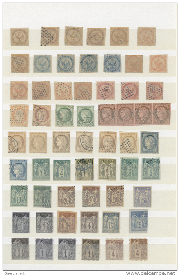 1860/1960 (ca.), Used And Mint Collection/accumulation In A Stockbook, Slightly Varied But Overall Good Condition,... - Collections