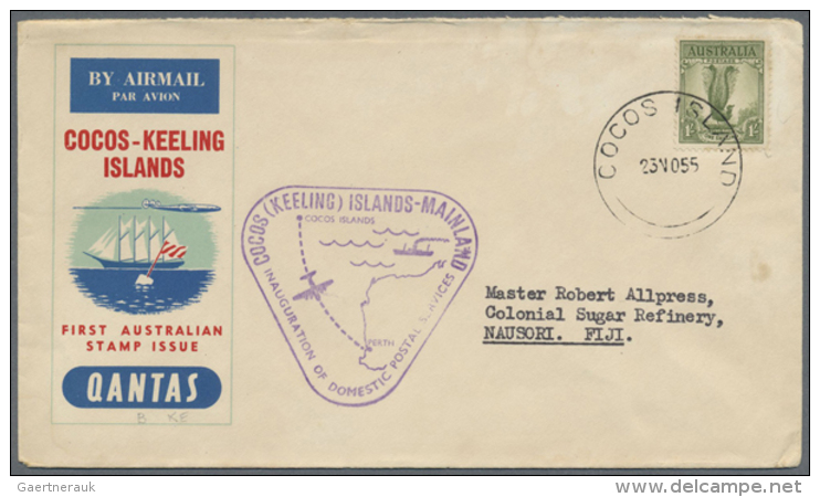 1900-1996, Mixed Lot Of More Than 100 Letters And Cards Reaching From Victorian Stat. Cards Over 1944 Telegramms,... - Autres & Non Classés
