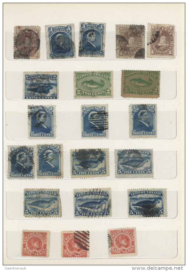 1850/1980 (ca.), GB And Colonies, Mainly Used Accumulation In Some Stockbooks And Small Boxes (with Loose Material... - Autres & Non Classés