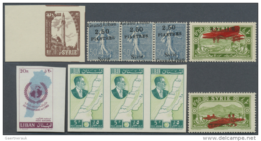 1920-2010, Group Of Errors, Perforation Varieties, Imperf Pairs And Blocks, Missing And Shifted Colors, Trial... - Autres & Non Classés