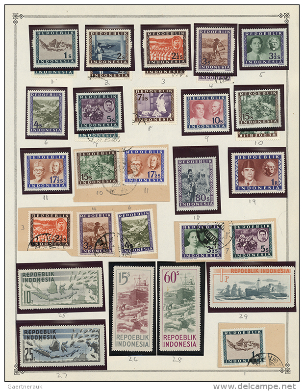 1940/1975 (ca.), Comprehensive Collection In Two Thick Scott Albums, Containing A Vast Range Of Different Countries... - Autres - Asie