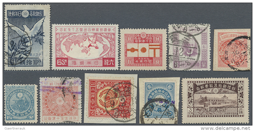 1913/61, Japan And PR China Mint And Used On Stock Cards. (D) - Autres - Asie