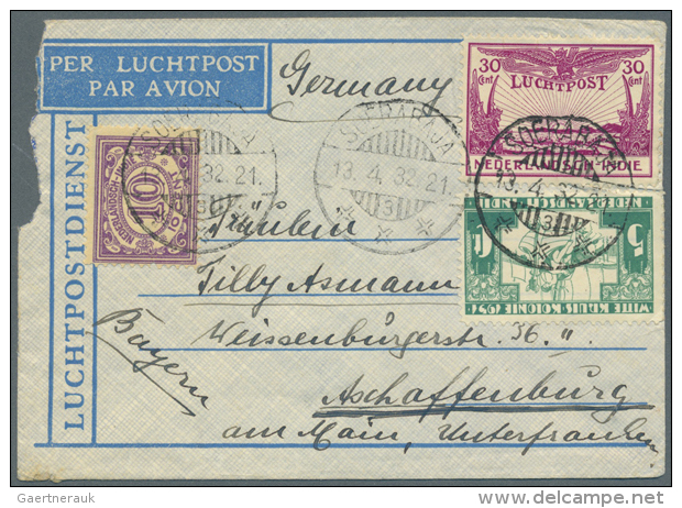 1912/78 (ca.), Cover Lot Inc. DEI (16), Surinam (1), French Indochina (3), Saudi Arabia (from 1950s, 16). (D) - Autres - Asie