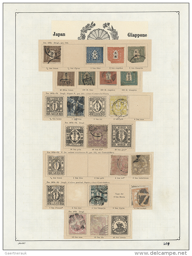 1854/1940, Comprehensive Mint/used Collection In KA-BE Album Comprising Many Better Stamps From Classic Era.... - Autres - Asie