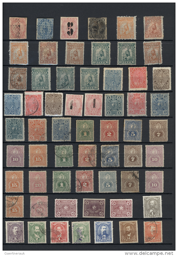 1860/1935 (ca.), Used And Mint Accumulation/collection In A Stockbook, Varied Condition, Comprising Paraguay, Peru,... - Autres - Amérique