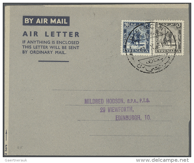 1950/1990 (ca.), AEROGRAMMES: Accumulation With About 580 Unused And Used/CTO Airletters And Aerogrammes Incl. Some... - Autres - Afrique