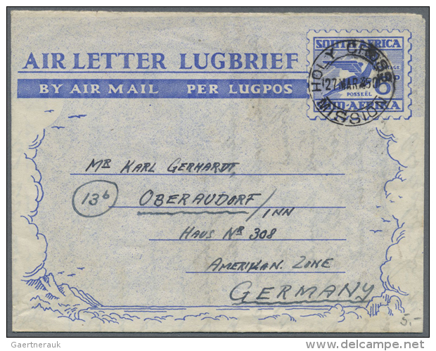 1940/1970, (ca.), Lot With Over 270 Covers, Incl. 85 Letters From Egypt, Mainly Sent To Germany, But Also Many From... - Autres - Afrique