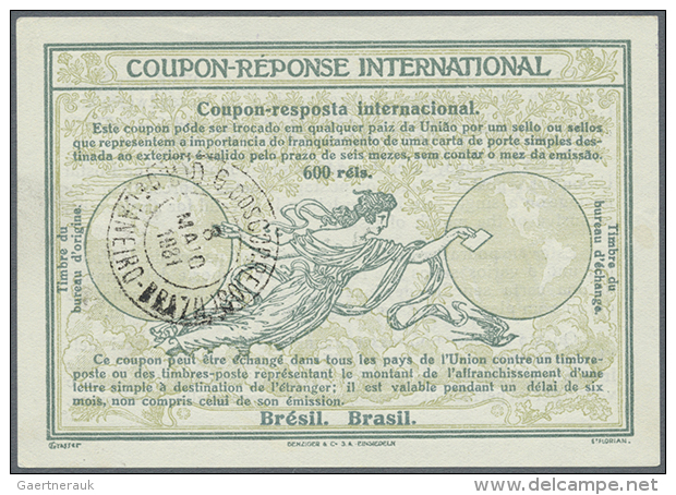 1907/1962, Kleine Sammlung Mit 17 IAS-Scheinen, Dabei U.a. Schweiz 1910, Belgien 1913 Brasilien 1931 Und Zwei... - Autres & Non Classés