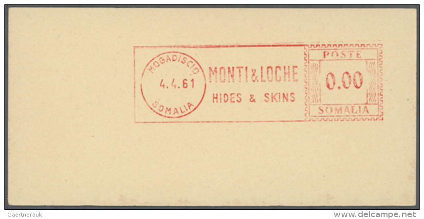 1920/1961, Interesting Accumulation Of About 30 Mostly Different Pieces Or Covers With PROOF METER MARK Impressions... - Autres & Non Classés