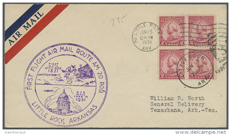 1870/1970 (ca.), Holding Of Apprx. 220 Entires Incl. A Nice Selection Of Airmail Covers Incl. First And Special... - Other & Unclassified