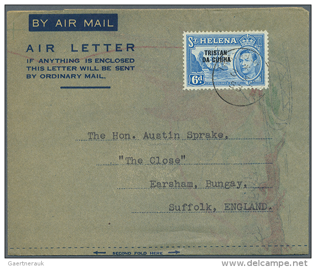 1953/1980 (ca.), Accumulation With About 70 Unused Or Used/CTO Mostly Modern Airletters And AEROGRAMMES But... - Autres & Non Classés
