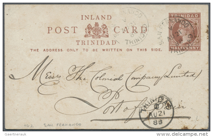 1885/1940 (ca.), Duplicated Accumulation Including TOBAGO And TRINIDAD With About 260 Commercially Used Or CTO... - Trinité & Tobago (1962-...)