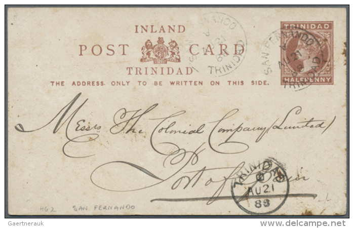 1885/1940 (ca.), Duplicated Accumulation Including TOBAGO And TRINIDAD With About 260 Commercially Used Or CTO... - Trinidad & Tobago (1962-...)