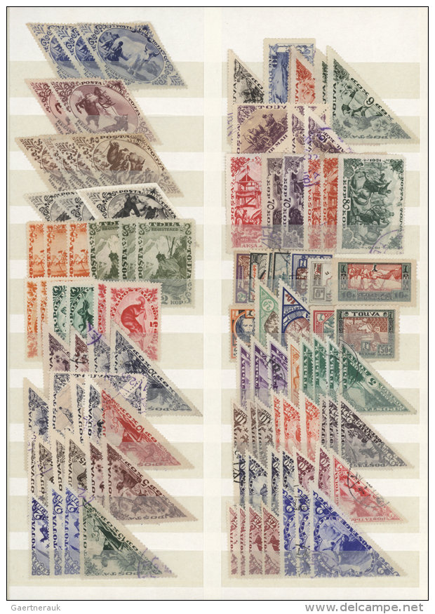 1927/1936, Accumulation Of Apprx. 260 Stamps, Different Issues, Thematic Stamps Etc. (D) - Autres & Non Classés