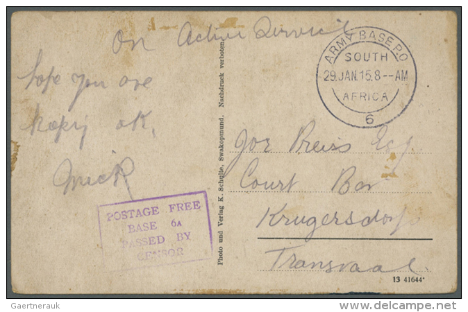 1914/1915 (ca.), MILITARY And POW MAIL WWI: Unusual Accumulation With 22 Military And POW Covers Incl. Several... - Autres & Non Classés