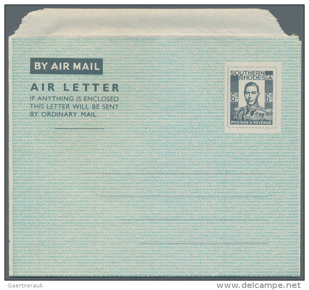 1944/1954 (ca.), Accumulation With About 140 Unused Airletters With Majority In The Early Issues Incl. Many Better... - Autres & Non Classés