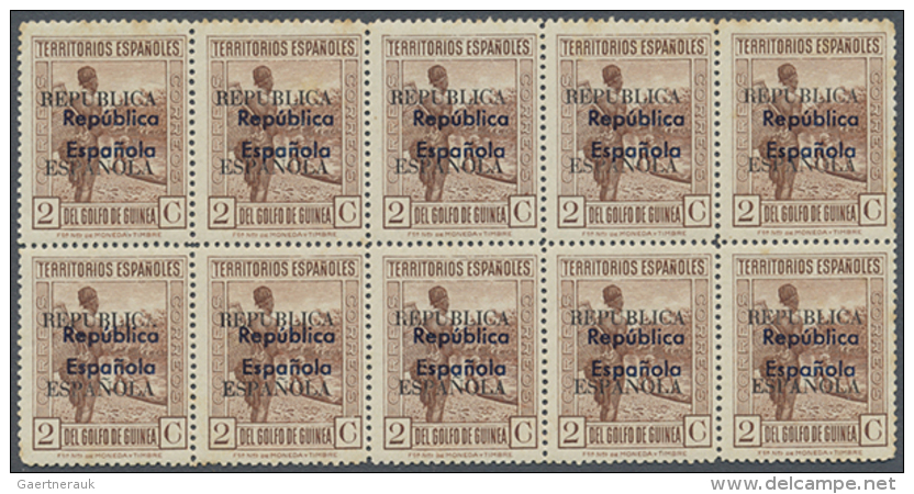 1932, 50 Pieces 2 Cts Redish Brown With Overprint Not On Michel  Nr 155 But On Already Overprinted Michel Nr. 169.... - Autres & Non Classés