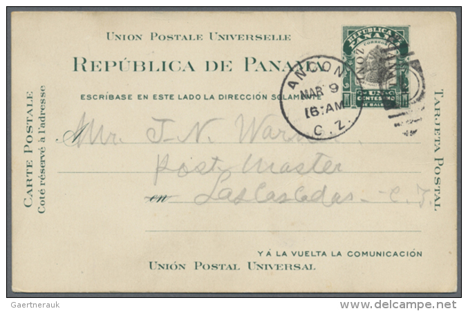 1909/78 (ca.) Scarce Collection Of Ca. 58 Mint And Used Stationery Envelopes, Registered-envelopes And Cards (21... - Panama