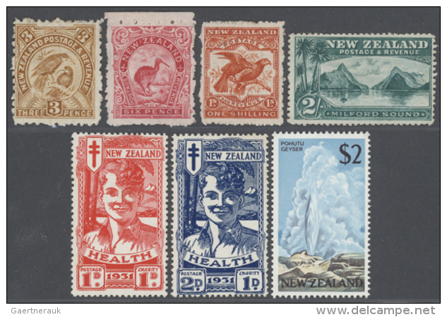 1865/1980 (ca.), Accumulation On Pages, Stockcards And In Glassines Etc. Used And Unused (hinged And MNH) With... - Autres & Non Classés