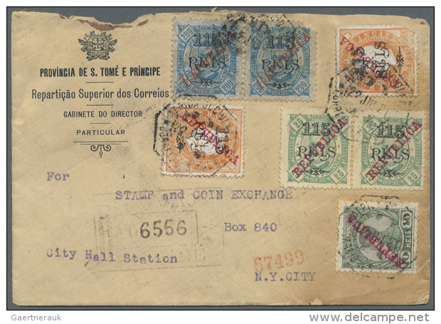 1887/1965 (ca.), Very Unusual Accumulation With About 55 Covers, Postal Stationeries Incl. A Few Aerogrammes And... - Mozambique