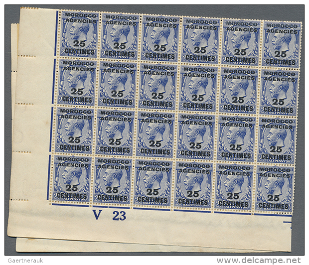 1910/1950 (ca.), Morocco, Tanger, British P.O., U/m Assortment Of Units, Some With Gum Toning, High Cat.value! (D) - Maroc (1956-...)