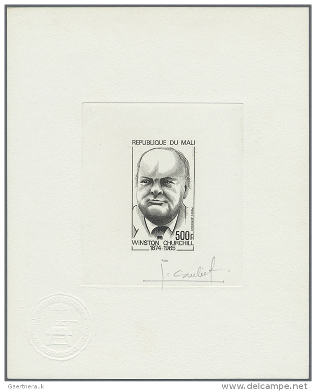 1961/1983 (approx). Collection Of 21 Different Epreuves D'artiste Sign&eacute;e Showing Various Topics. Former... - Mali (1959-...)