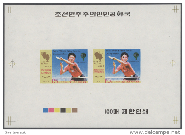 1976/2013, Deluxe Proofs, 658 Different, On Gummed Paper, 100 Issued Each Only. (R) - Corée Du Nord