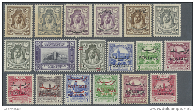 1920/2012, Only Mint Never Hinged Collection In 2 Big  Stockbooks, From The First Issues, From 1927 Complete With... - Jordanie