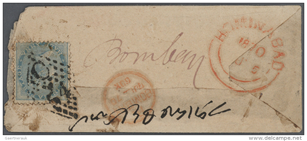 HYDERABAD 1870-1949: Group Of 18 Covers (one Front) With Interesting Frankings And Postmarks, From A Small... - Autres & Non Classés