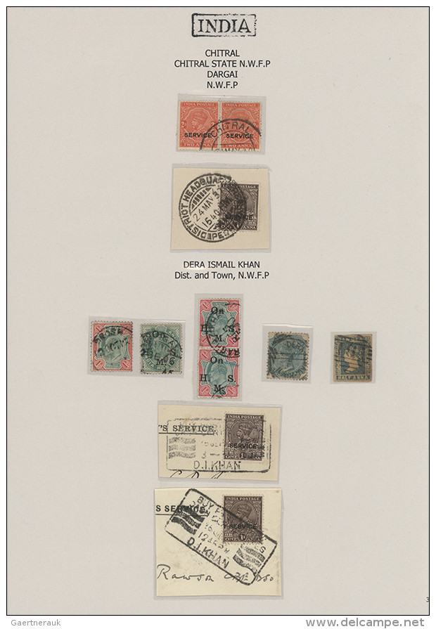 1840-1930's: Collection Of About 200 Stamps (from &frac12;a. Lithographed; Some Used On Pieces) And 13 Covers All... - Autres & Non Classés
