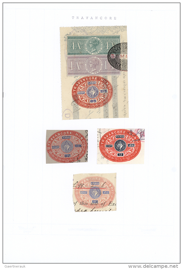 1860's/1960's (c.) - FISCALS: Comprehensive And Specialized Collection Of All Kind Of Fiscal Stamps From British... - Autres & Non Classés