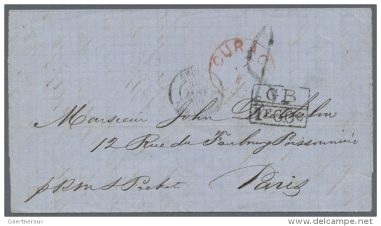 1865/1944 (ca.), Interesting Accumulation With 15 Covers With Many Better Usages, Rates And Frankings, Airmail... - Curaçao, Antilles Neérlandaises, Aruba