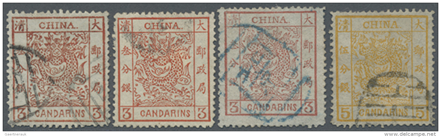 1897/1923, Empire And Republic Used (66 Inc. Blocks-4), Selected For Clear Postmarks. (D) - Autres & Non Classés