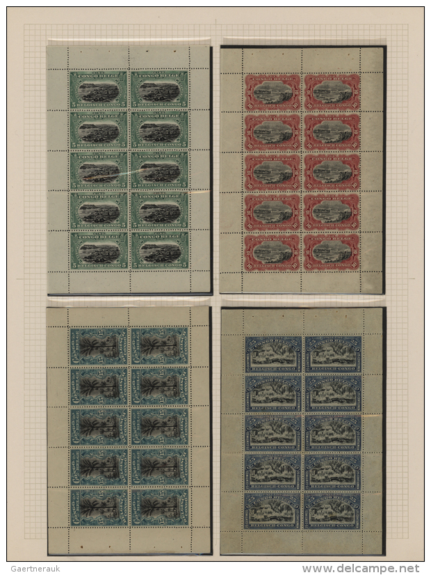 1915/1934, U/m Collection Of 64 Booklet Panes, Specialised To Different Printings, Comprising Issues 1915, 1922,... - Autres & Non Classés