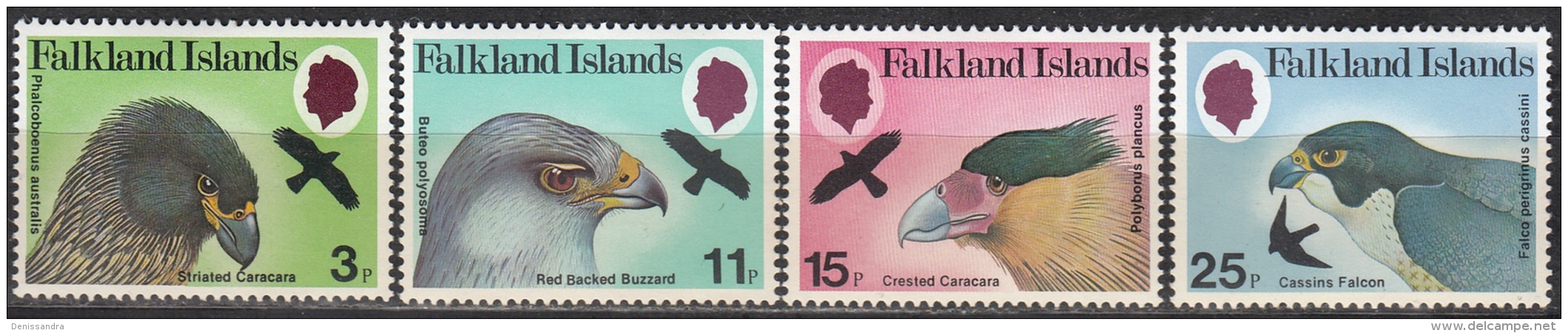 Falkland Islands 1980 Michel 308 - 311 Neuf ** Cote (2005) 4.80 Euro Oiseaux - Falkland