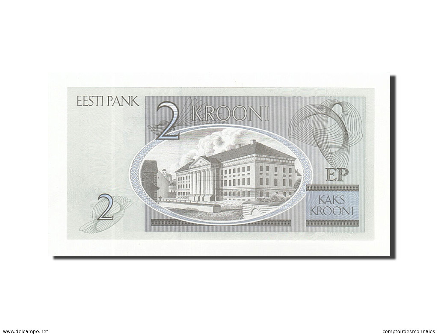 Billet, Estonia, 2 Krooni, 2007, KM:85b, NEUF - Estonia