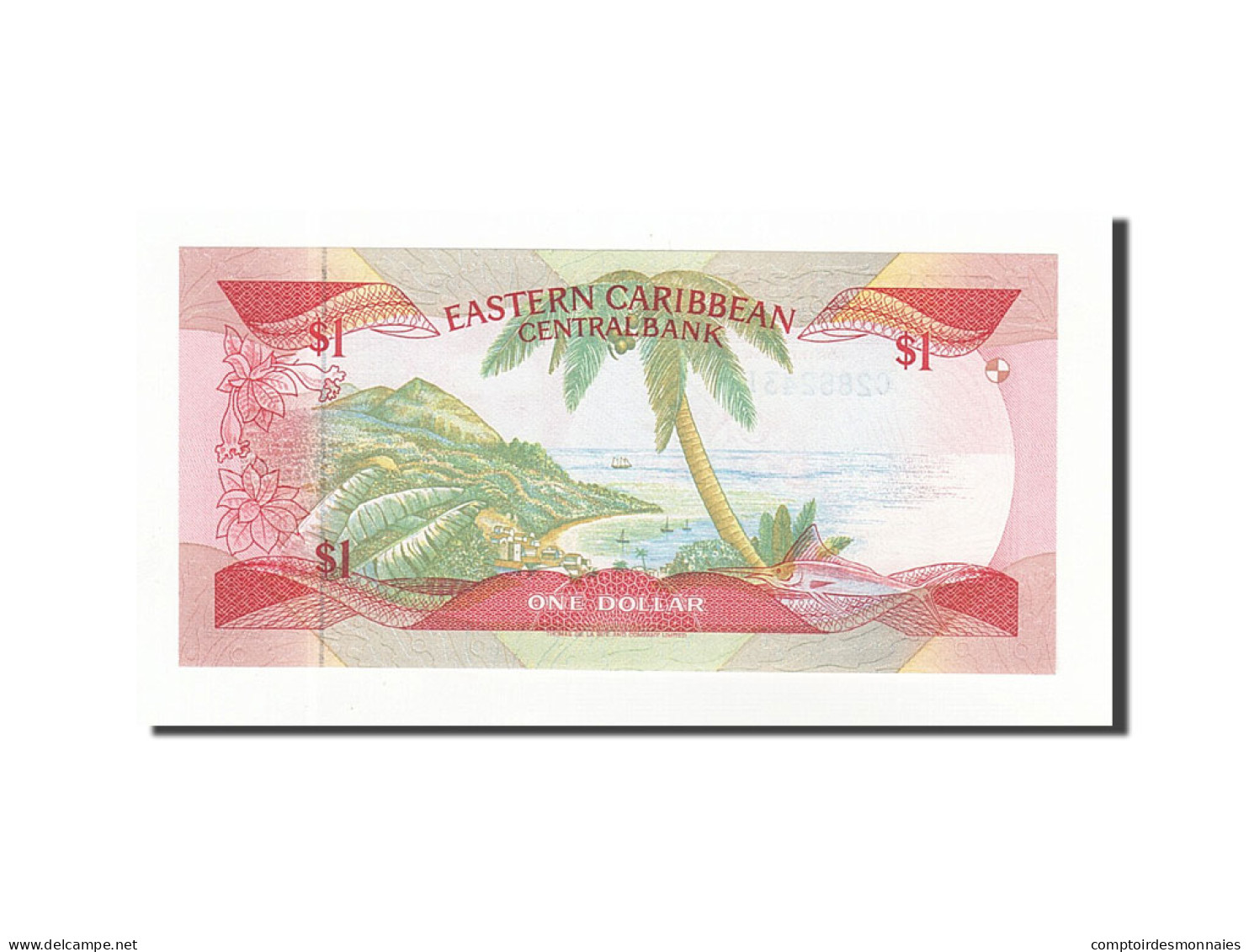 Billet, Etats Des Caraibes Orientales, 1 Dollar, 1988-1989, KM:21l, NEUF - Ostkaribik