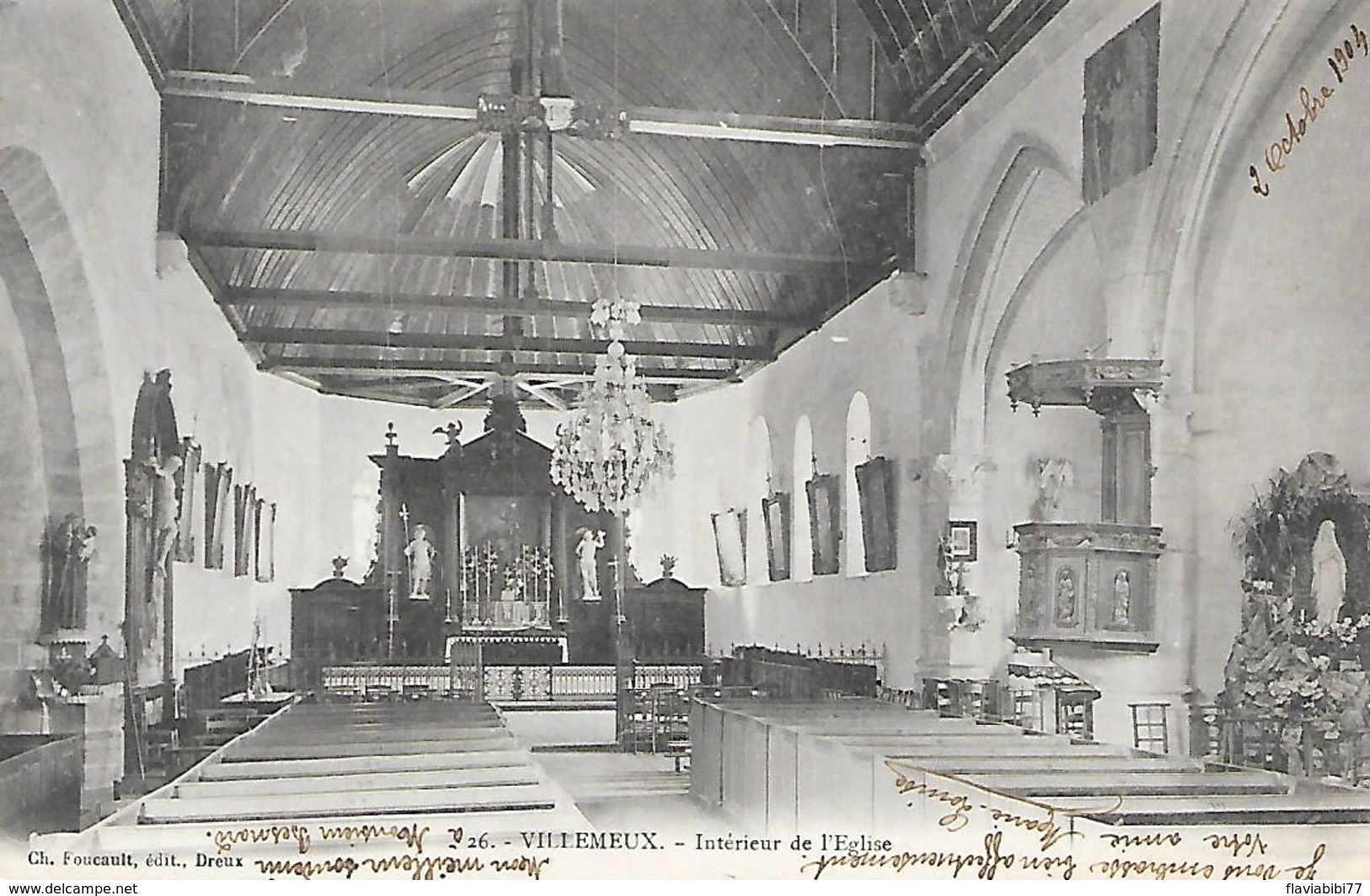 VILLEMEUX - ( 28 ) -  Intérieur De L'Eglise - Villemeux-sur-Eure