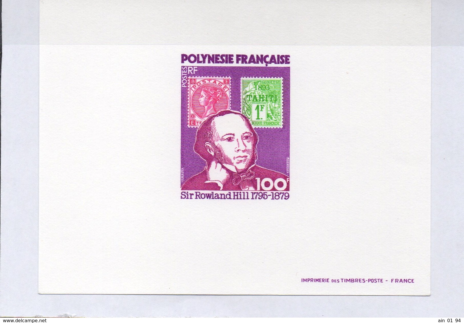 Epreuve De Luxe - Imperforates, Proofs & Errors