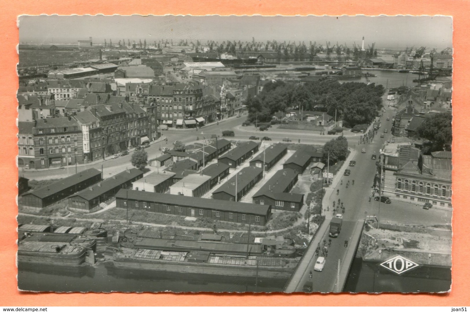 TOP N° 355   DUNKERQUE  VUE PANORAMIQUE DU SQUARE GUYNEMER - Dunkerque